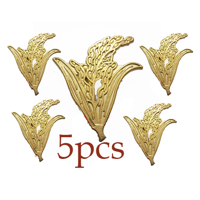 Picture of Golden Paddy Coat Pin/ Hijab Pin Brooches (01 Pcs)