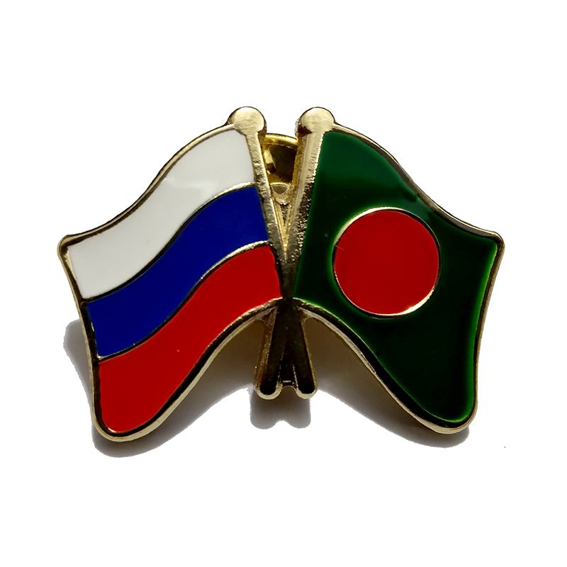 Picture of Russia Bangladesh Maitry Coat Pin/ Hijab Pin Brooches (01 pcs)