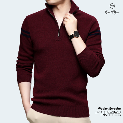 Men's Mock Neck Sweater GoodManonline shop bangladeshothoba.com