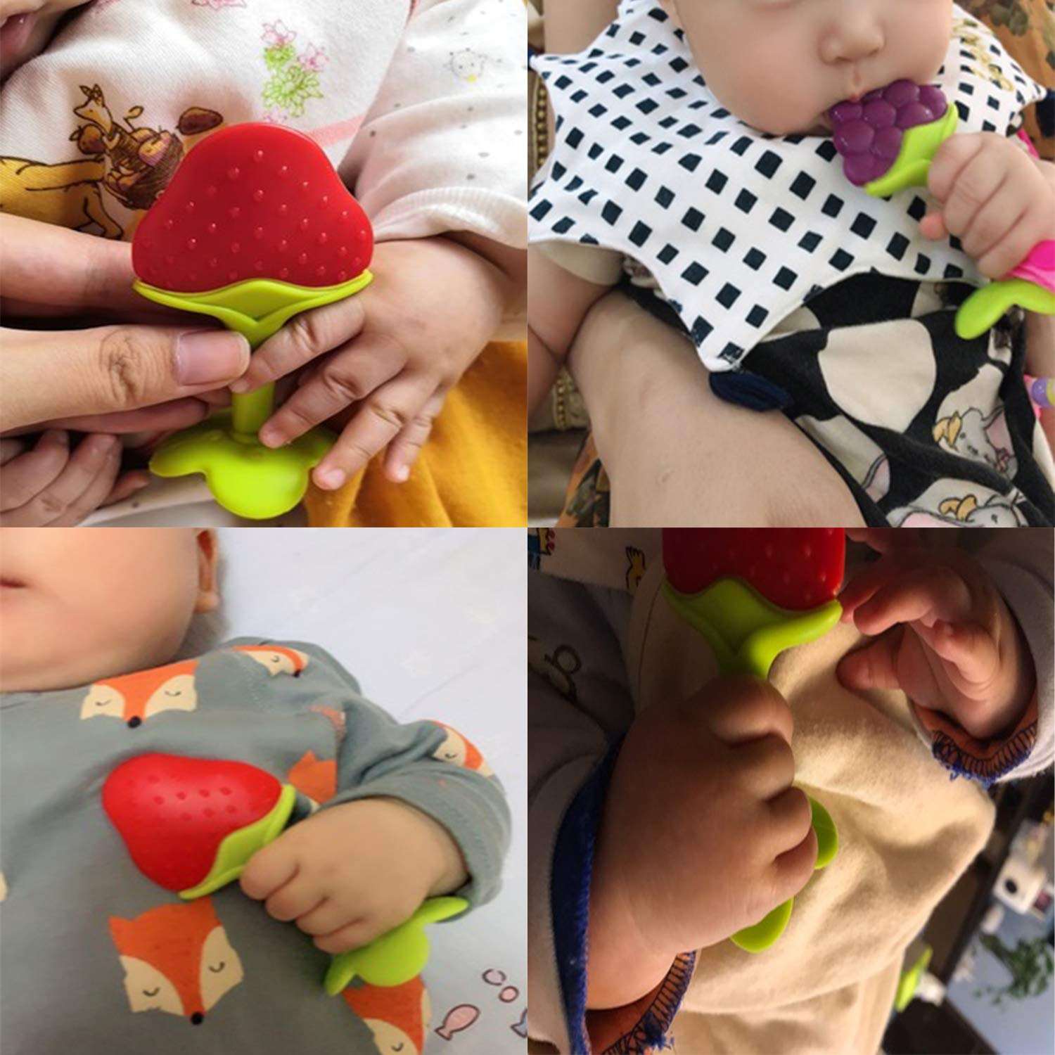 Picture of Silicone Baby Teether CN - 1pcs Teethers fruits toy