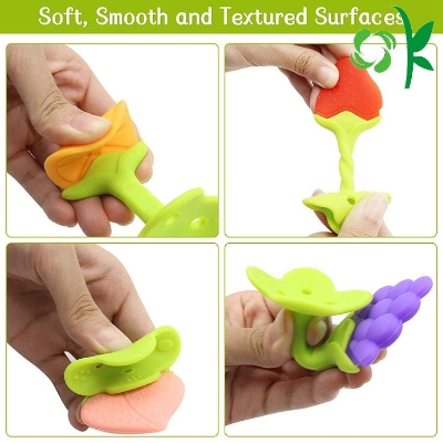 Picture of Silicone Baby Teether CN - 1pcs Teethers fruits toy