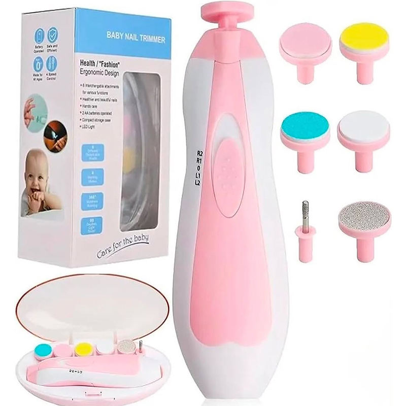 Picture of Multi-Functional Newborn Children's Electric Nail Clippers Baby Nail Trimmer