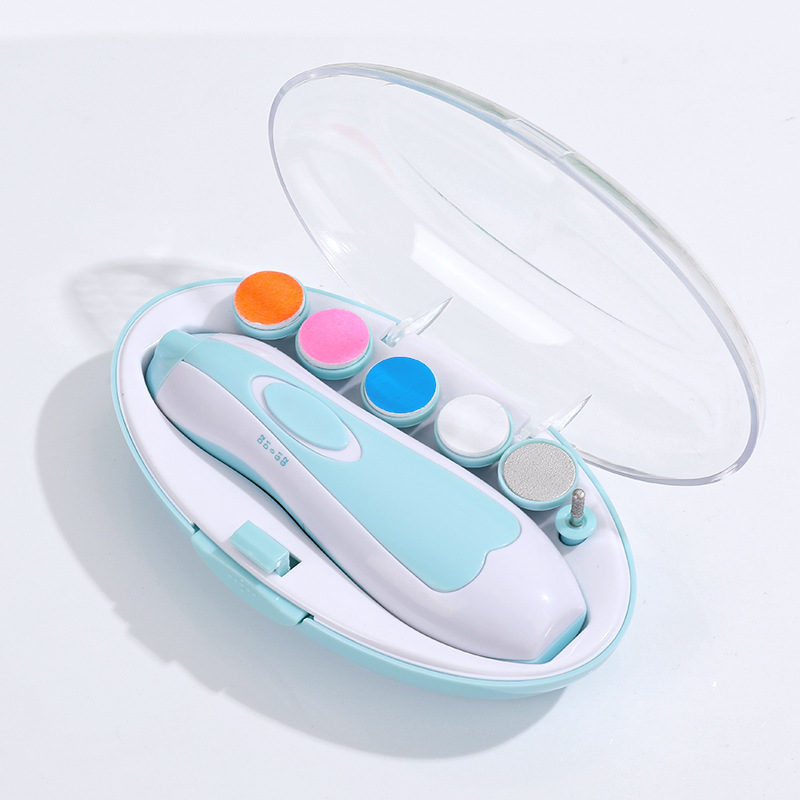Picture of Multi-Functional Newborn Children's Electric Nail Clippers Baby Nail Trimmer