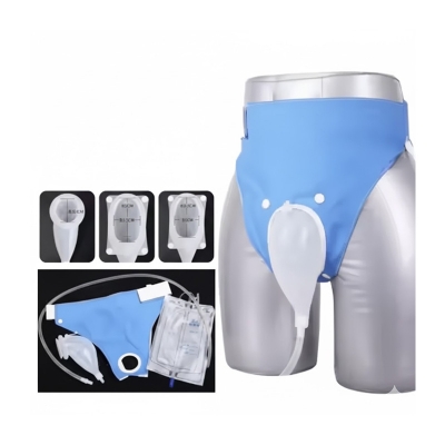 Picture of Portable Reusable Medical Incontinence Bag - Collecting Bag for Men and Women with Catheter Bag and Urinal