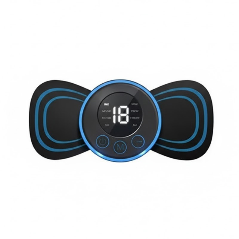 Picture of Neck Rechargeable Massager Electric Neck Massage EMS Cervical Vertebra Massage Patch for Muscle Pain Relief,Support