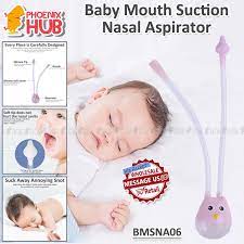 Picture of Newborn Baby Nasal Aspirator for Infant Nose Cleaner Sucker Suction Tool Protection Health Care Baby Mouth Nasal Suction