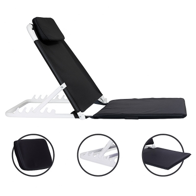 Picture of Adjustable Hospital Back Rest for Use on Bed, Back Support for Patient at Home, Multifunction, Large Size, 5 Changeable Recline Angles, Foldable & Portable (Pack of 1) FREE delivery