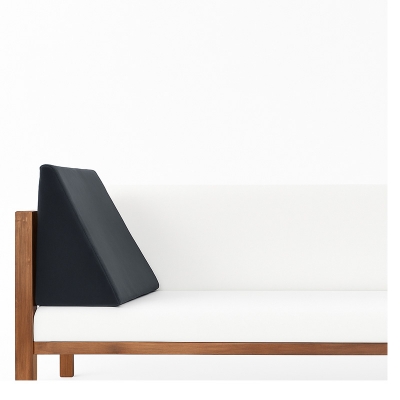 Picture of Wedge Pillow  Foam | 2 Years Warranty | Orthopedic Wedge Cushion for Back Support, Sleeping, Leg Elevator, Pregnancy, GERD, Anti Snoring (Dark Grey, 18 x 17.5 x 11 Inch)