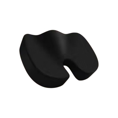 Picture of Memory Foam Coccyx Seat Cushion for Tai-lbone, Sci-atica, Lower Back Pa-in Relief H-ip Support Pillow Cont-oured Cushion for Office/Home Chair, Wheelchair.