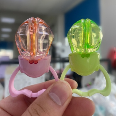 Picture of Food Grade Silicone Eco-Friendly Comfortable Pacifier Infant Newborn Funny Dummy Mouth Soother Baby Pacifier