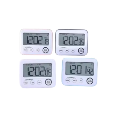 Picture of Digital Kitchen Countdown Timer: Teachers Classroom Counter Large LCD Loud Magnetic Clip Kids Simple Clock Mini Small Stopwatch Big Beeper Minute Hour Seconds Cooking Giant
