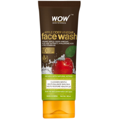 Picture of Wow Skin Science Apple Cider Vinegar Facewash 100 ml