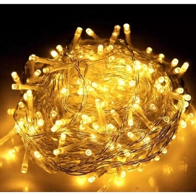 Picture of Decoration fairy Light 100 Led/Golden Fairy String Lights/warm fairy light /Eid/birthday/Wedding Festival Party 28fit + Feets LED Decoration Lights