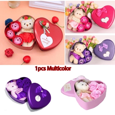 Picture of Love Box/Gift Box/Heart Shaped Valentine Gift Box Multicolour-1Pc - Magic Stick