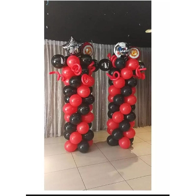 Picture of Black and red balloon 50pc/Monty black and red balloon 50pc/indian balloon 50lc