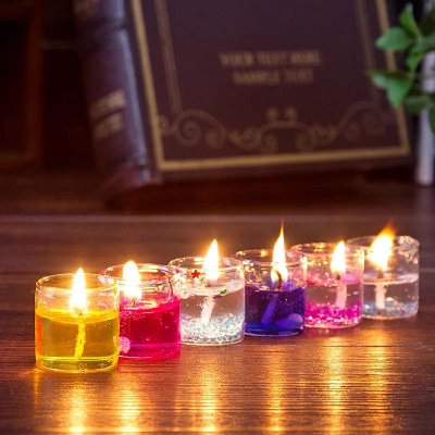 Picture of Jel candle/Jelly Candle Multicolor-Pieces/Romantic Jelly Candle Multicolor