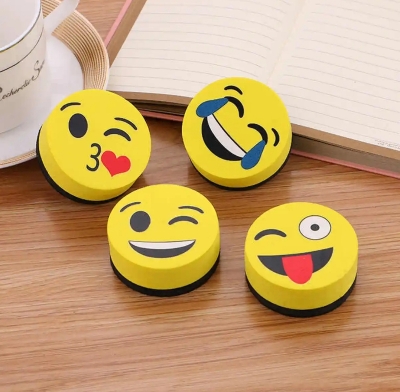 Picture of Cute Emoticon/Emoji Eraser Set- 4PCS