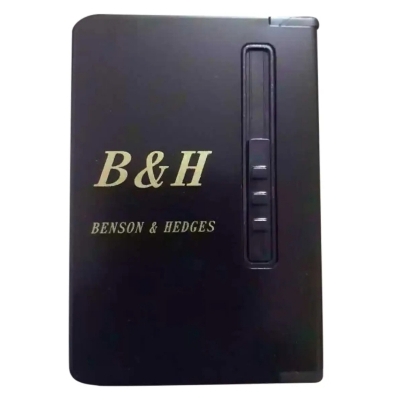 Picture of Gas Lighter Inside With Automatic Cigaratte Storage Box Case