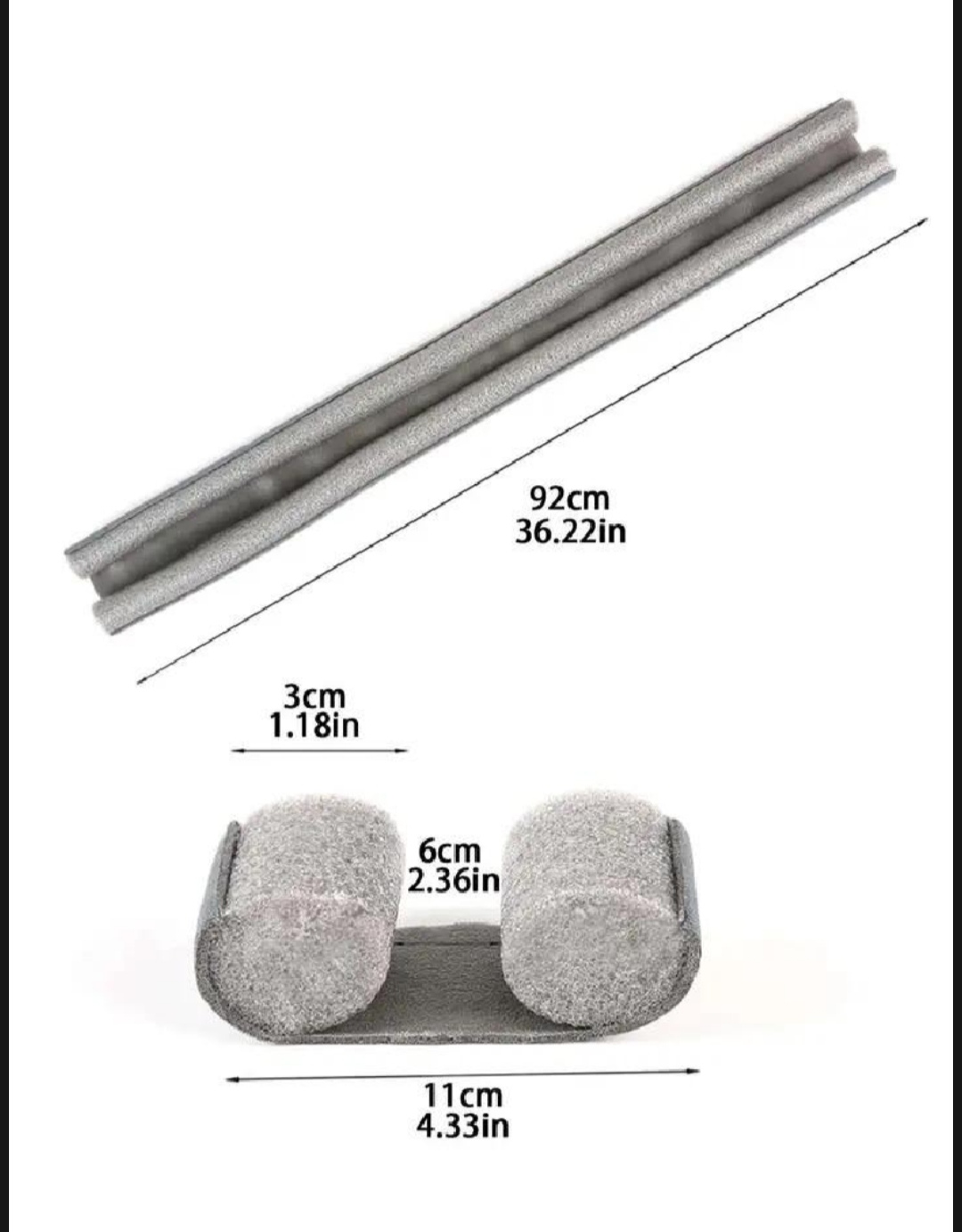 Picture of Door Bottom Sealing Strip/Door Gap Dust Stopper/Door Foam, Door Draft, AC Air Stopper Door Insect Protector