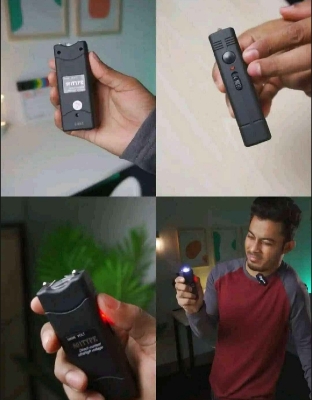 Picture of Self Security Tools Rechargeable Electric Flashlight Lower Price In Bangladesh Model ART NO.801/electric shock Power/self defence shock for girls with flashlight