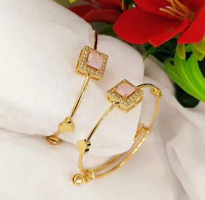 Picture of New Super Trending Design Shining Beads Adjustable Bracelets For Women & Girls-2pcs/Simple stylish  Bracelet For Woman/Elegant Stylish Bracelet For Woman and girls-2pcs