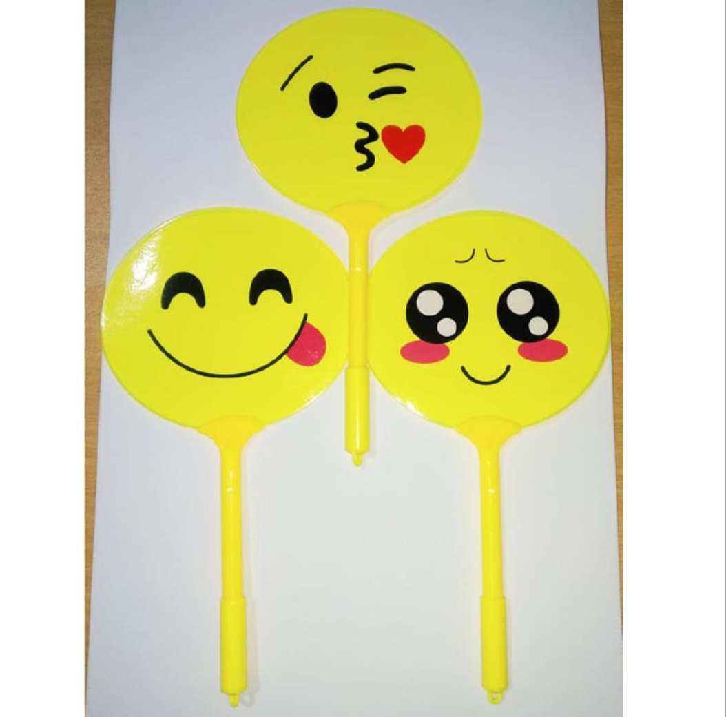 Picture of Emoji pen with fan birthday gift 1pc/2pc/3pc/4pcs set