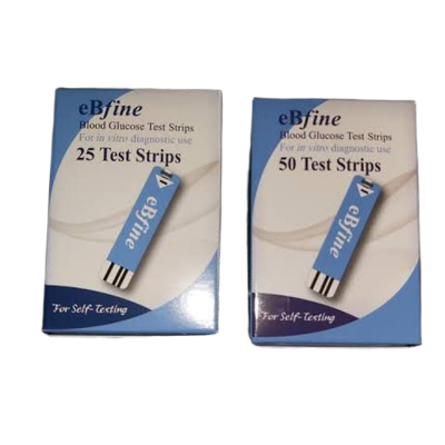 Picture of Buy eBfine Blood Glucose Monitoring & Testing (25 Test Strips)