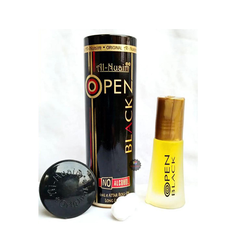 Picture of Al Nuaim Hajre Aswad Roll On Attar Long Lasting Fragrance Perfume Oil - 6ml |MADE IN INDIA
