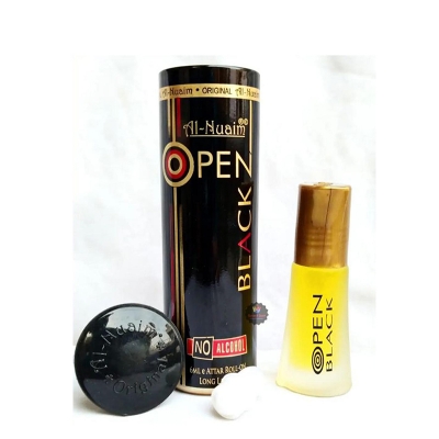 Picture of Al Nuaim Hajre Aswad Roll On Attar Long Lasting Fragrance Perfume Oil - 6ml |MADE IN INDIA