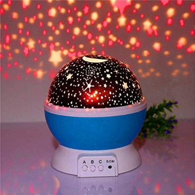 Picture of Star Master Rotating Starry Sky Light,Colorful Night Lights Projector Children Kids Baby Sleep Lighting Sky Star Master Projection Lamp Led Projection Home Decor - Table Lamp