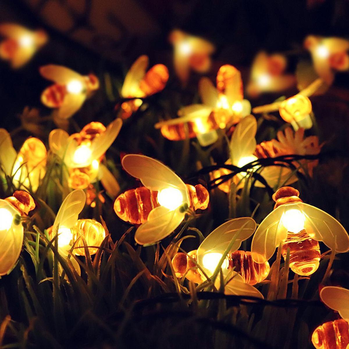 Picture of Honey bee warm white Fairy Lights, Decorative Fairy Lights 20 pieces set party light