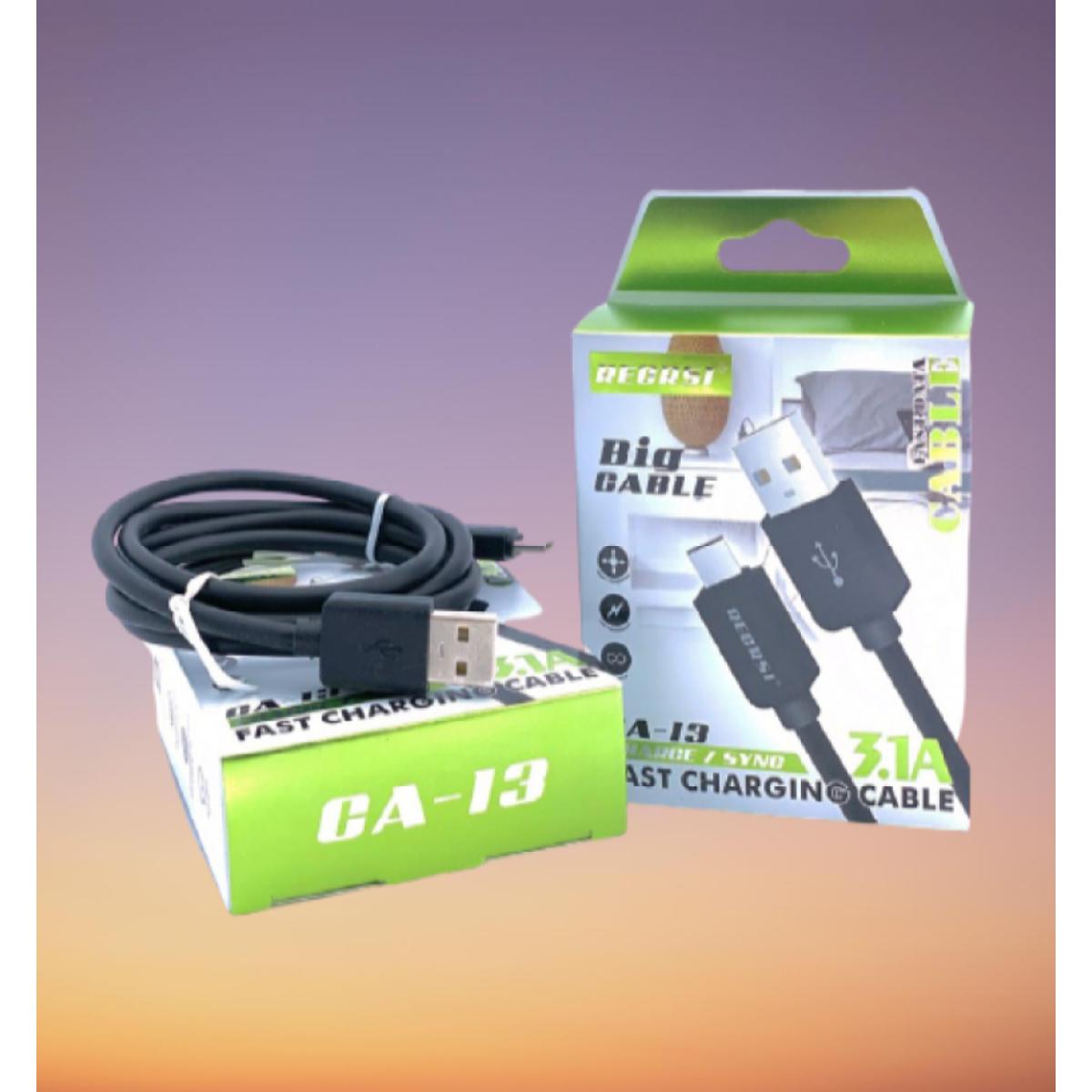 Picture of Type C Data Cable 3.1A Fast Charging Cable (RECRSI Brand)