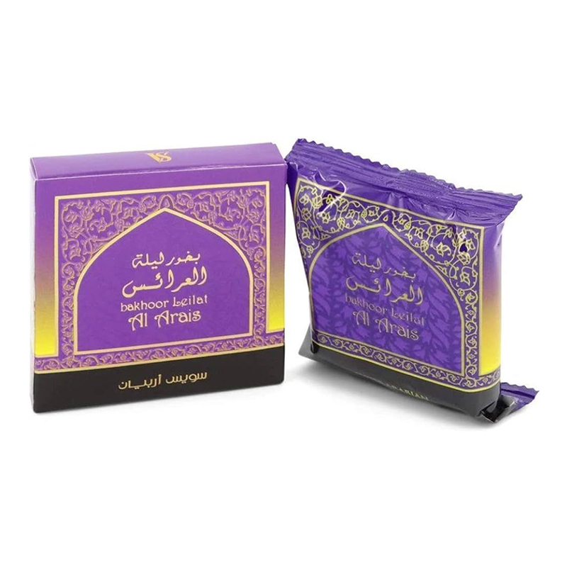 Picture of Swiss Arabian Assorted Bakhoor/Incense with Oud Powder Based Al Arais 40g