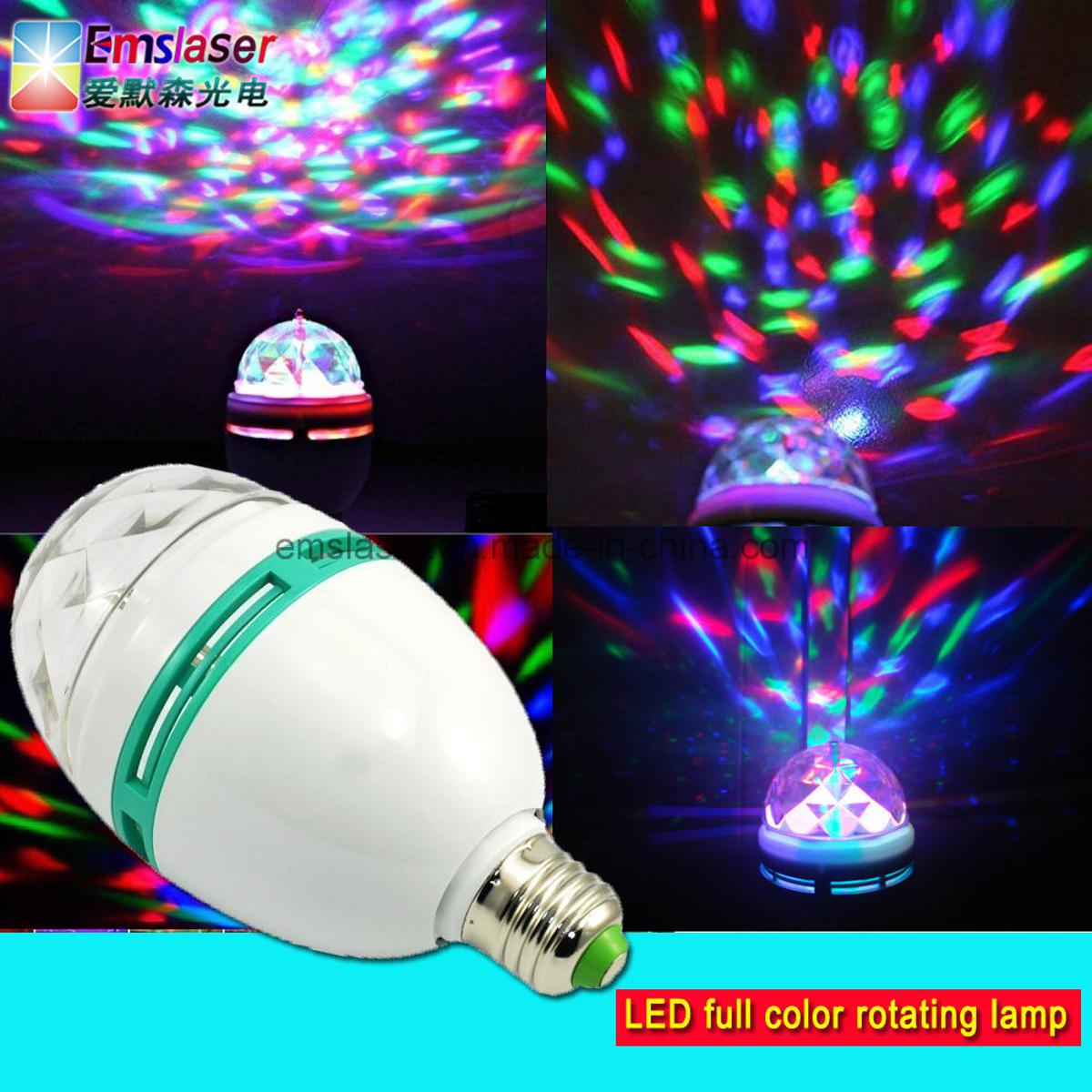 Picture of 360 Degree LED Rotating Bulb Magic Disco Light for Party/Home Decoration Light