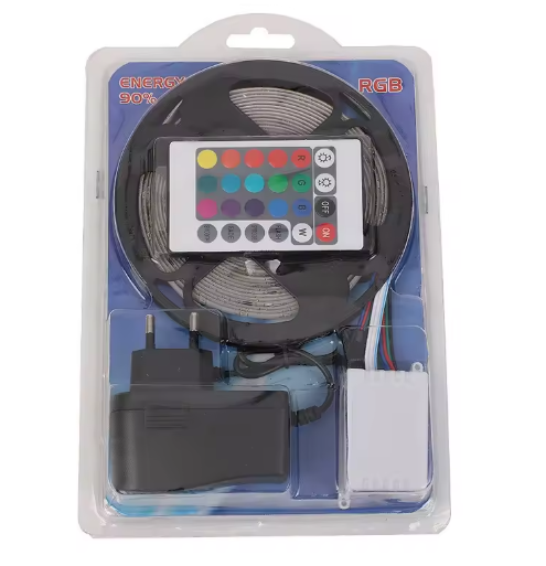 Picture of 16 Feet Rgb Remote Control Led Strip Light - Rgb Light