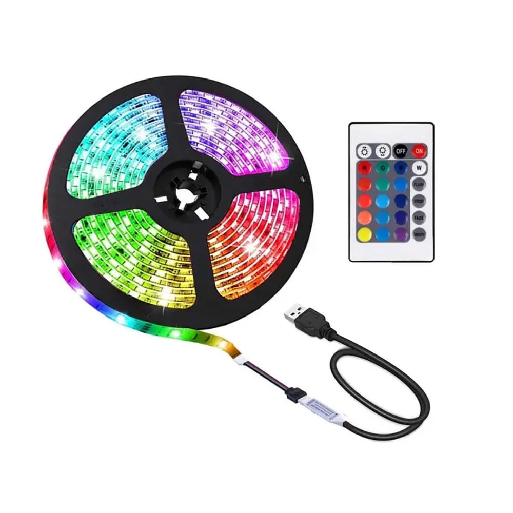 Picture of 16 Feet Rgb Remote Control Led Strip Light - Rgb Light