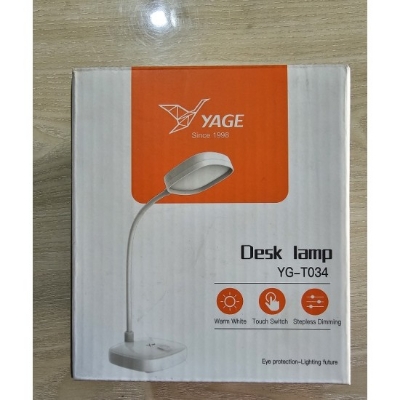 Picture of YAGE Table Lamp  Best Touch-Control, Eye Comfort  Rechargeable Lamp  Best Reading Lamp YG-T034 - Lamp - charger light