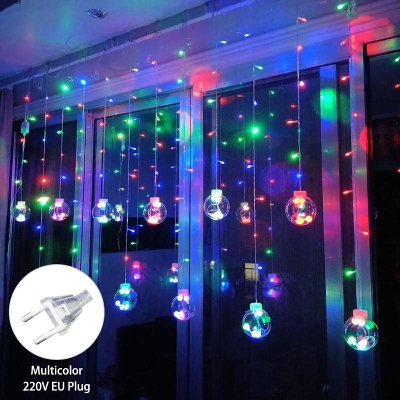 Picture of Wish Ball LED Fairy Light for Curtains- 16 feet, 12 Wish Ball