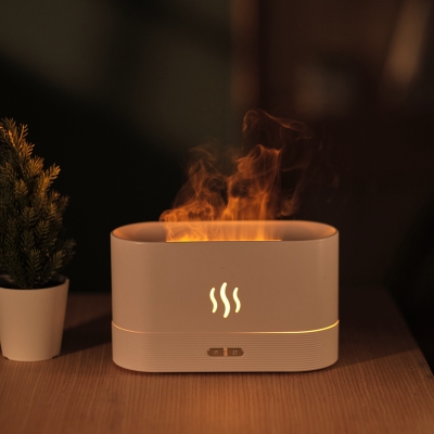 Picture of DQ701 Flame Effect Humidifier Led Night Light Fire Humidifier Aroma Diffuser Humidifier new