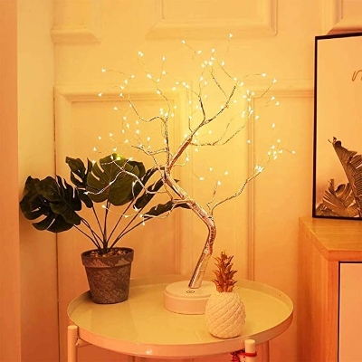Picture of 108 LED Spirit Tree Lamp, DIY Artificial Tree Lamp, USB/Battery Touch Switch, Decoration of Children's Room, Bedroom, Living Room, Party, Wedding