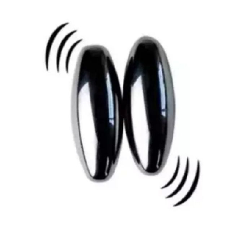 Picture of Metallic Shine Magnet 2 PCS - Black For Kids |