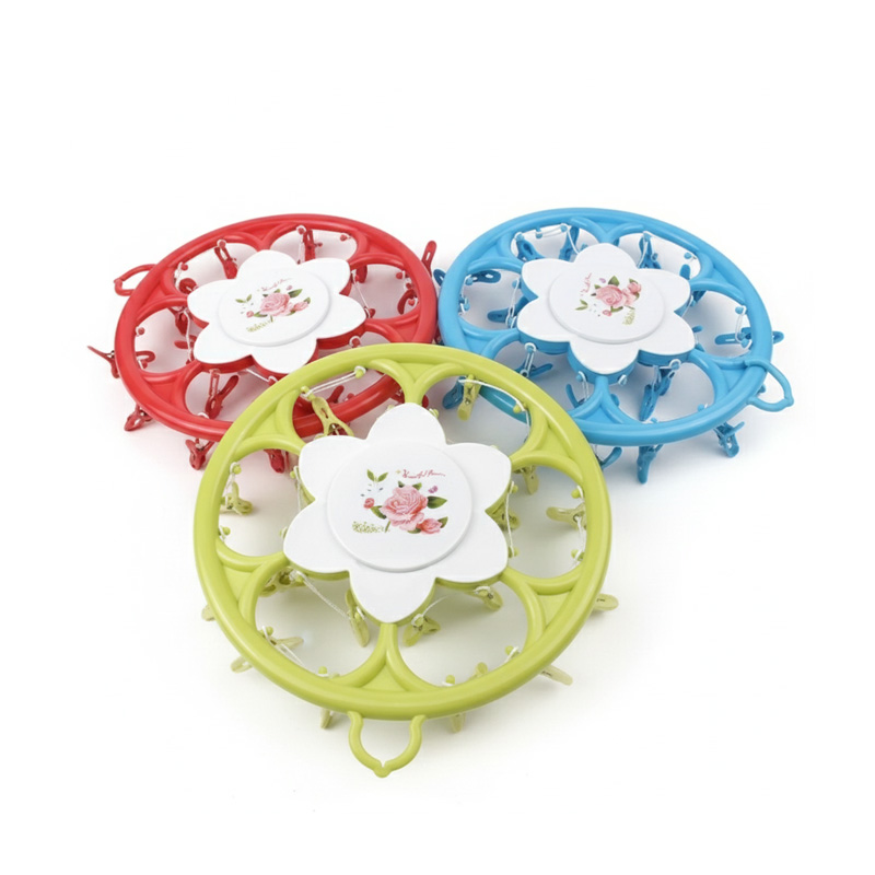 Picture of Baby Clothes Strong Plastic Hanger, 24Pcs Round (Pack of 1) - Color as per stock |