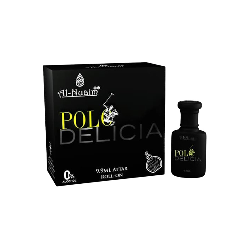 Picture of Polo Delicia By Al Nuaim Attar Long Lasting Fragrance Roll On Perfume (Premium Series) 9.9ML |