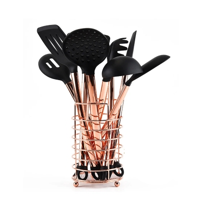 Picture of Stainless Steel Spoon Holder - Golden