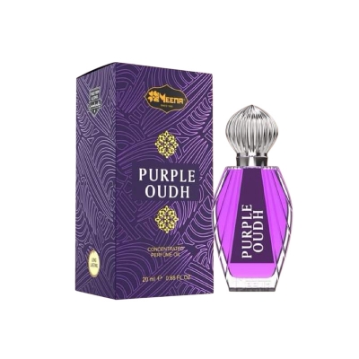 Picture of Meena Purple Oudh Concentated Perfume Oil-Made in India-Non Alcoholic-20ml Capacity