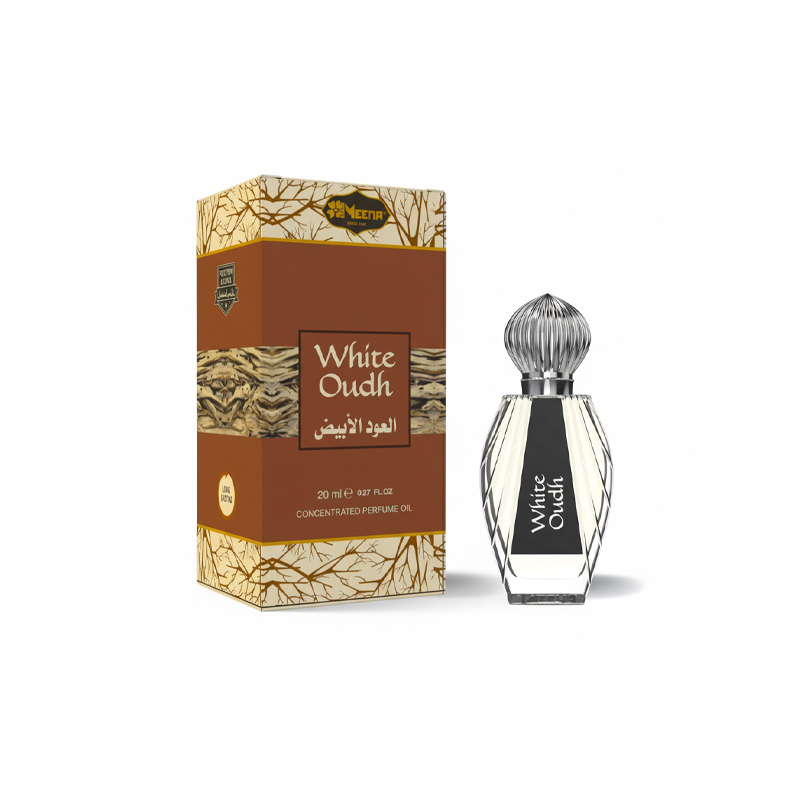 Picture of Meena White Oudh Concentated Perfume Oil-Made in India-Non Alcoholic-20ml Capacity