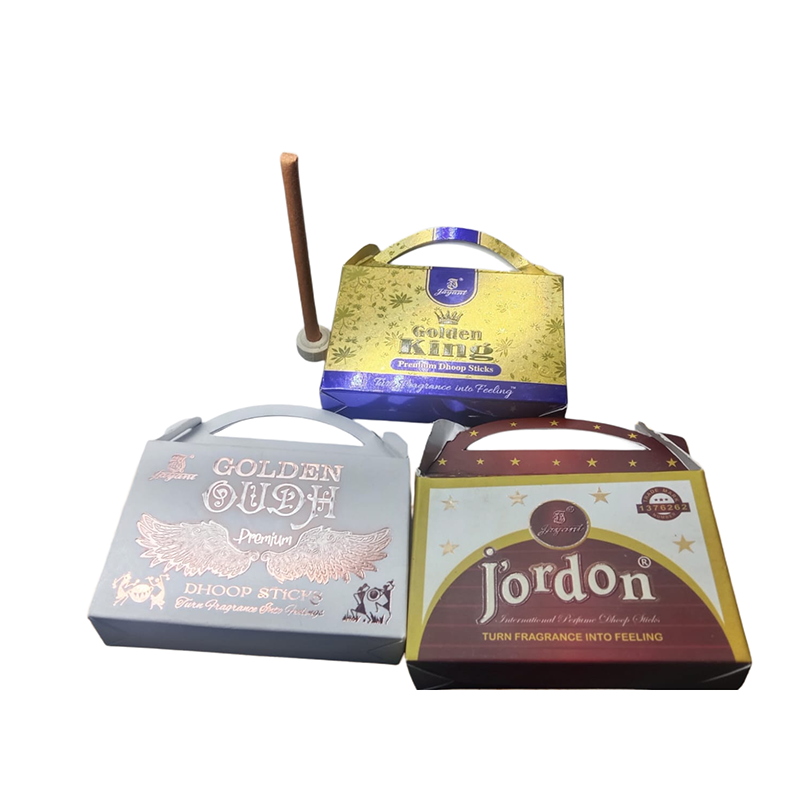 Picture of Jayant Agarbatti Golden Elite Collection - Golden King, Golden Oudh & Jordon Incense Sticks Pack