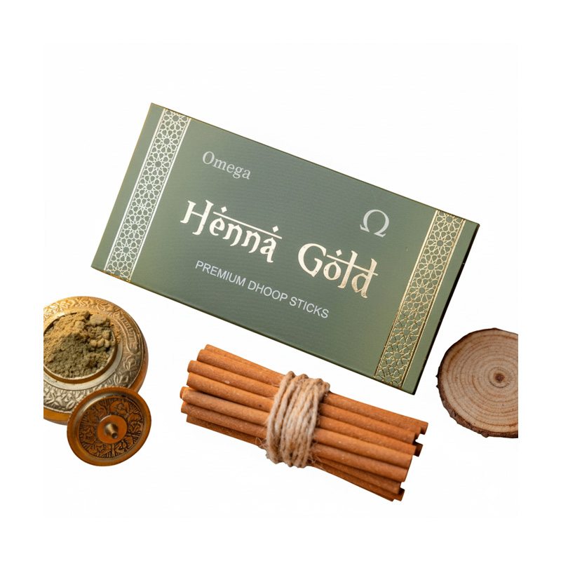 Picture of Henna Gold Bambooless Dhoop Sticks