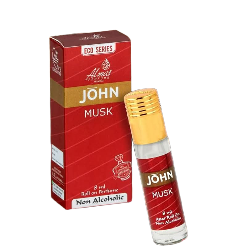 Picture of Almas Brand 100% Original | JOHN MUSK | Great Fragrance 8Ml Floral Attar Pocket Perfume | Ittar | Ettar | Itar | Etar | Itra | Itras | OUD | OUDH | DubaI Attar | Best Attar | Best Perfume Oil