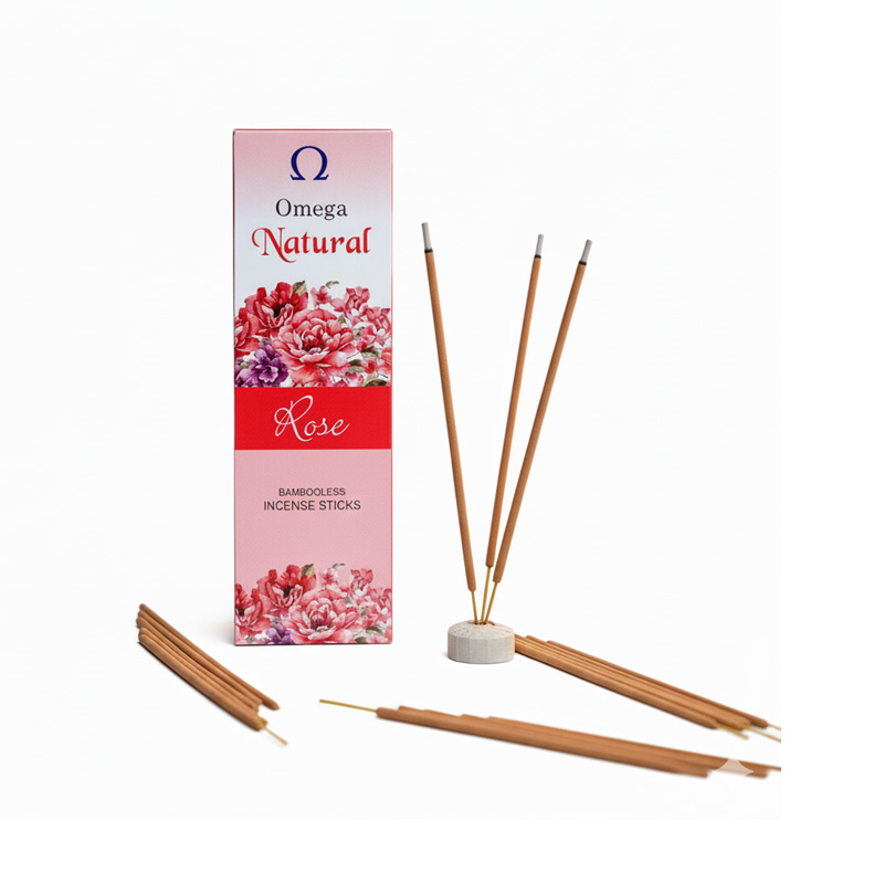 Picture of Natural Rose Bambooless Incense Sticks 1box(80-100pcs)